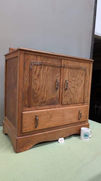 Oak Antique Style Cabinet