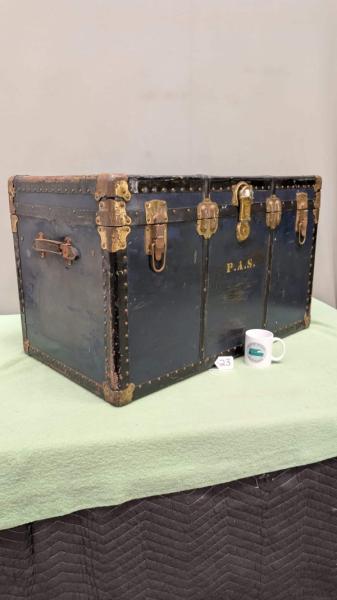 Blue Travel Trunk