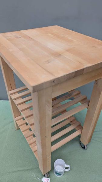 Kitchen Table on Wheels