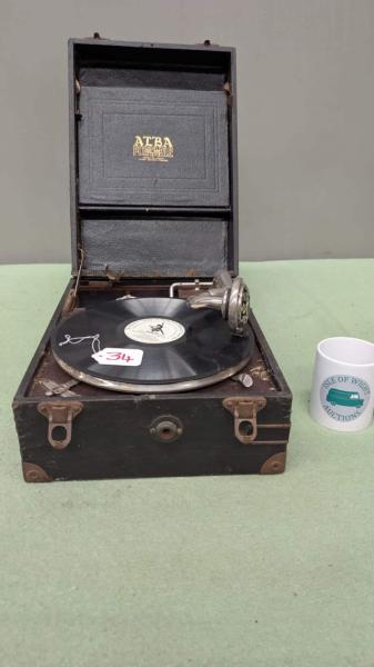 Alba Portable Gramophone 