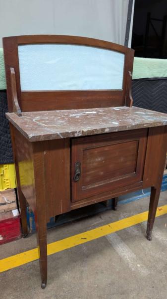 French Style Marble Top Dressing Table