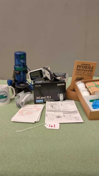 Xacti Camera &amp; Pinhole Camera Kit 