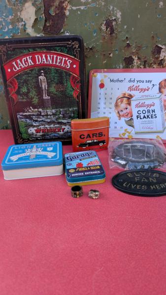 Vintage Tins etc
