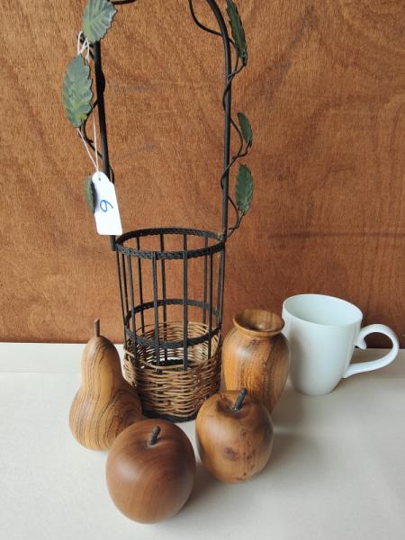 Wooden Fruit etc.
