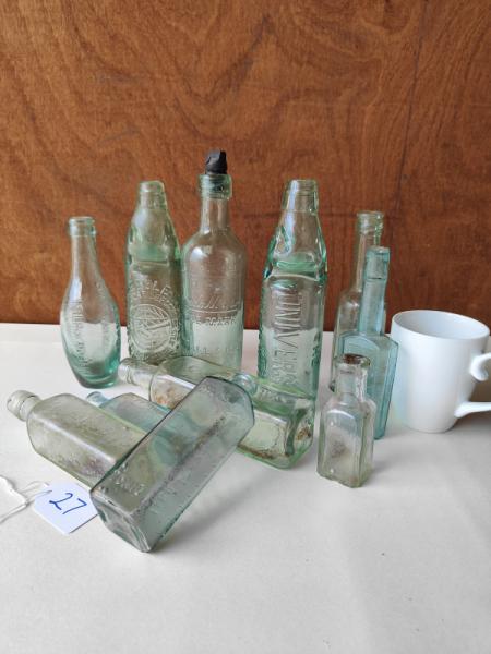 Vintage Glass Bottles