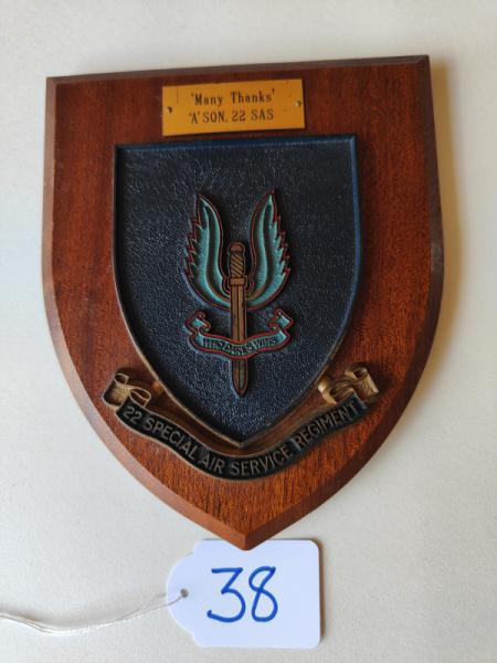 SAS Wall Plaque