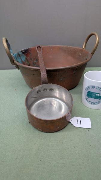 Copper pans