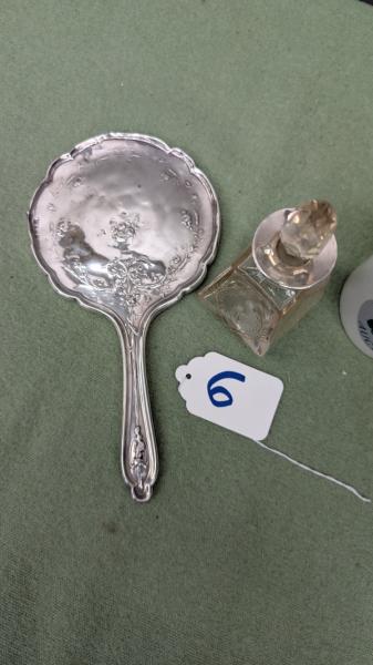 Silver Vanity Mirror etc.