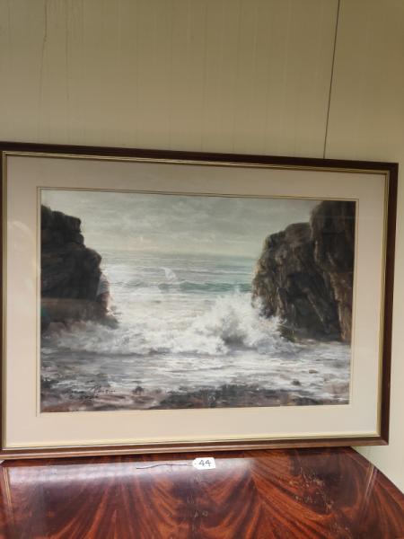 Pastel on Board