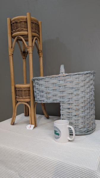 Cane Plant Stand etc.