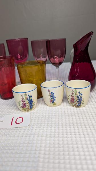Glassware etc.