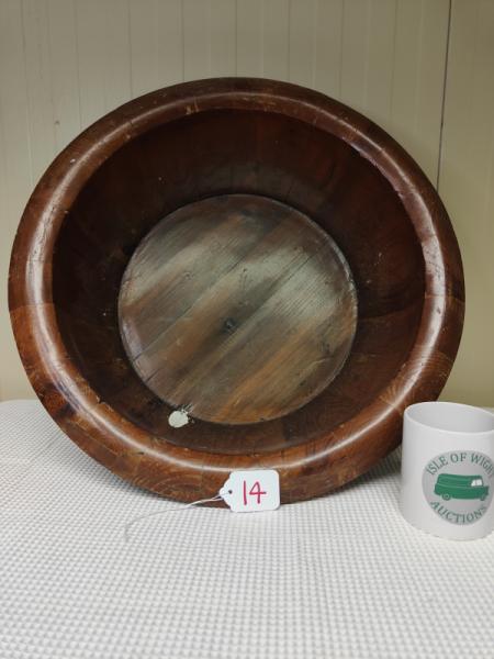 Large Wooden Bowl