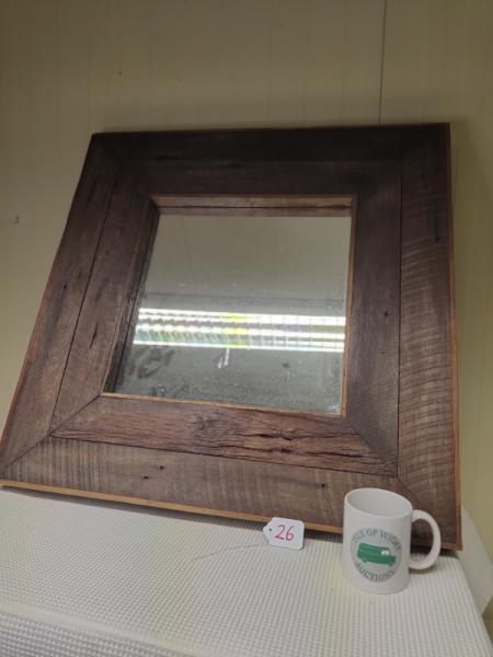 Wood Framed Mirror