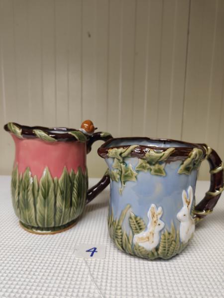 Majolica Jugs