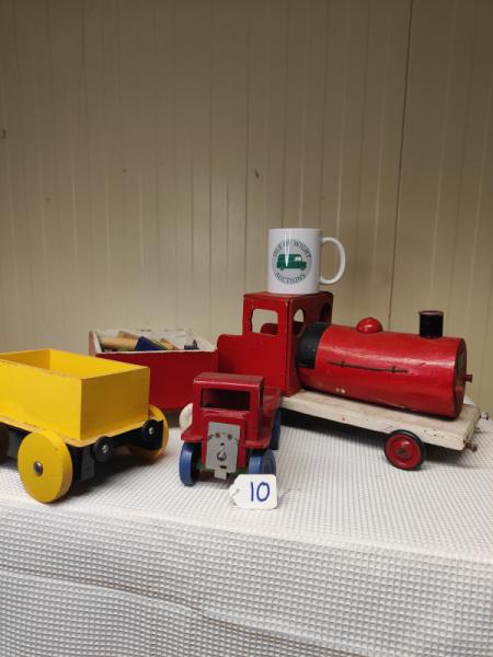 Toy Train and Carriages