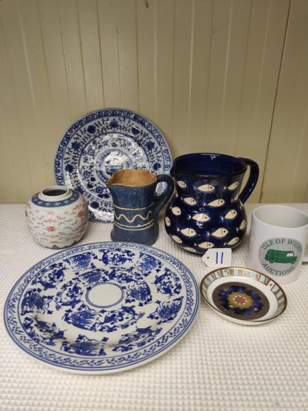 Blue and White Ceramics