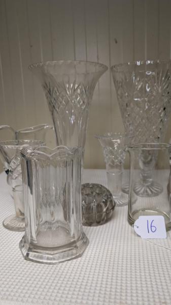 Crystal Vases etc.