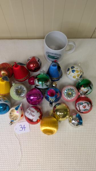 Vintage Christmas Decorations