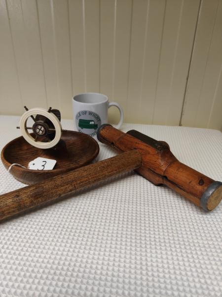 Ships Wheel Nutcracker etc.