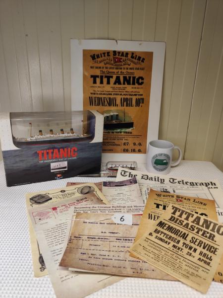 Titanic Memoribilia