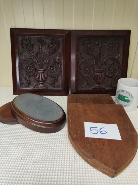 Carved Wood Panels etc.
