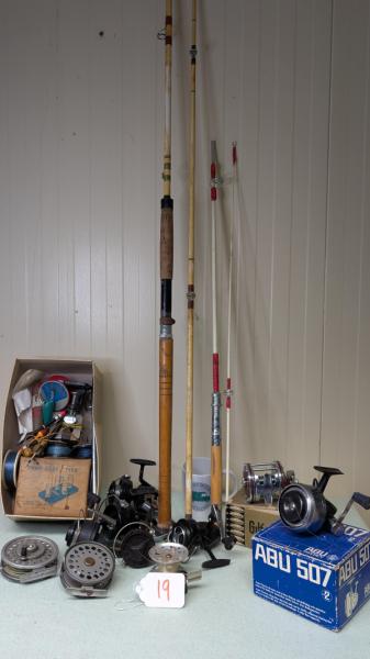 Fishing Reels etc.