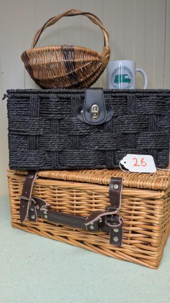 Wicker Boxes etc.