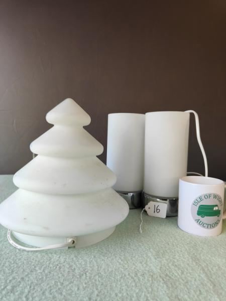 Table lamps etc