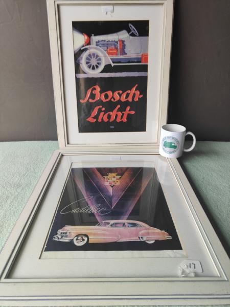 Two Framed Pictures