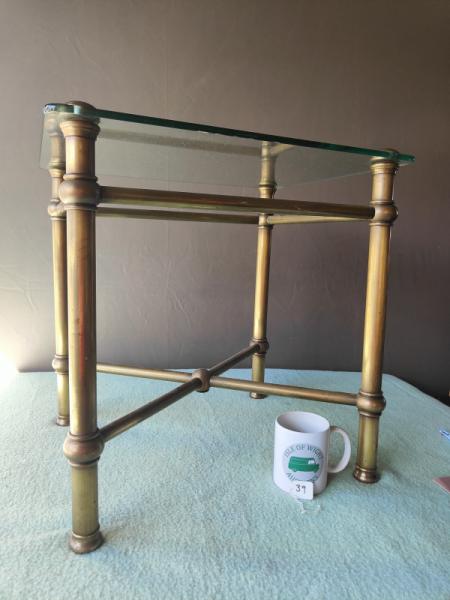 Brass Side Table