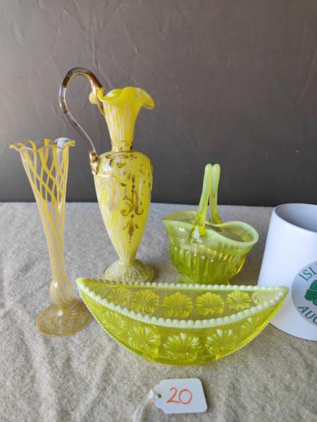 Yellow Glass Collection
