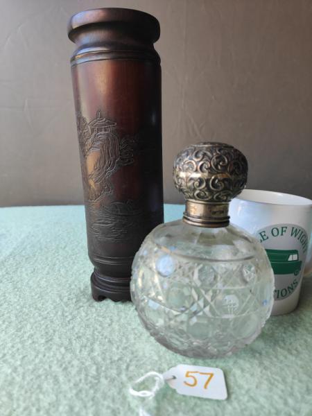 Antique perfume Bottle etc.