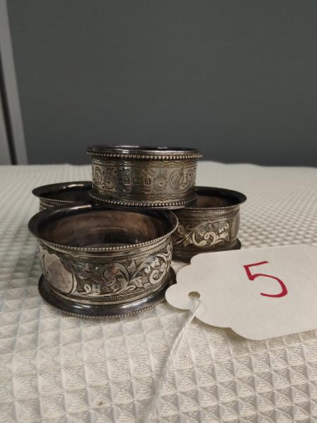 Silver Napkin Rings