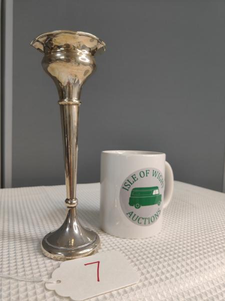Silver Bud Vase
